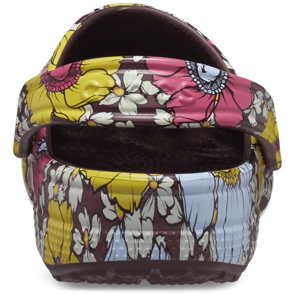 12 🔖 CROCS Classic Retro Floral Clog #208954 RARE - Picture 3 of 12